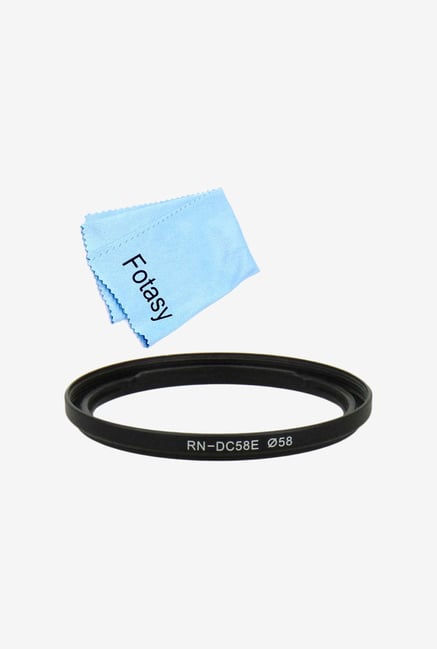 Fotasy FADC58EK Adapter Ring And Premier Lens Cloth Ki-Black Fotasy FADC58EK Adapter Ring And Premier Lens Cloth Ki-Black
