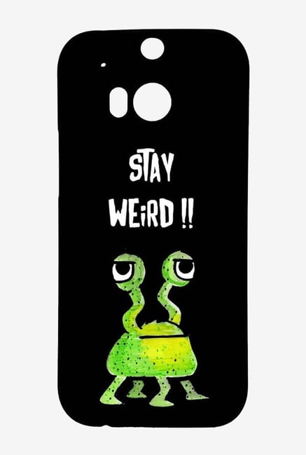 Kritzels Stay Weird Black Case for HTC One M8 Kritzels Stay Weird Black Case for HTC One M8
