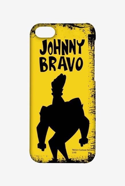 Johnny Bravo Yellow Grunge Case for iPhone 4/4s Johnny Bravo Yellow Grunge Case for iPhone 4/4s