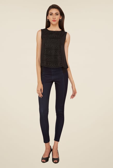 Soie Black Lace Top Soie Black Lace Top