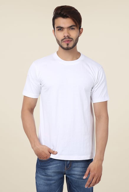 Weardo White Crew Neck T Shirt Weardo White Crew Neck T Shirt