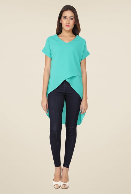 Soie Turquoise Solid Top Soie Turquoise Solid Top
