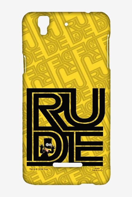 Simpsons Rude Case for Yu Yureka Plus Simpsons Rude Case for Yu Yureka Plus