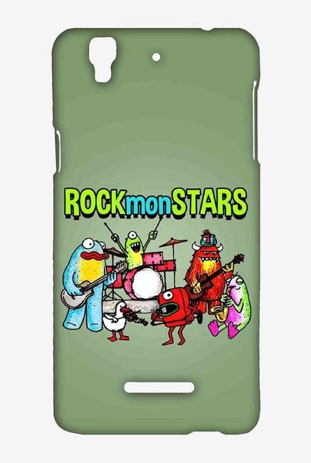 Kritzels Rockmonstars Case for Yu Yureka Plus Kritzels Rockmonstars Case for Yu Yureka Plus