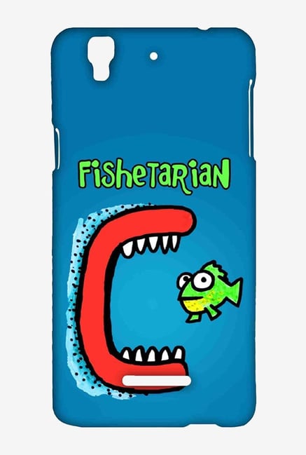 Kritzels Fishetarian Case for Yu Yureka Plus Kritzels Fishetarian Case for Yu Yureka Plus