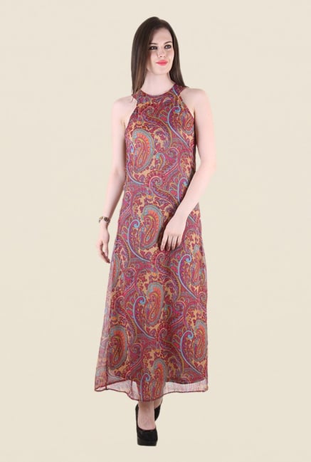 Hotberries Red Printed Dress Hotberries Red Printed Dress