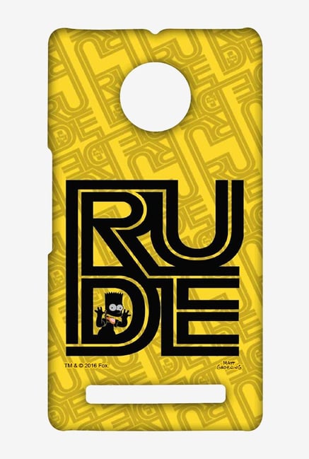 Simpsons Rude Case for Yu Yuphoria Simpsons Rude Case for Yu Yuphoria