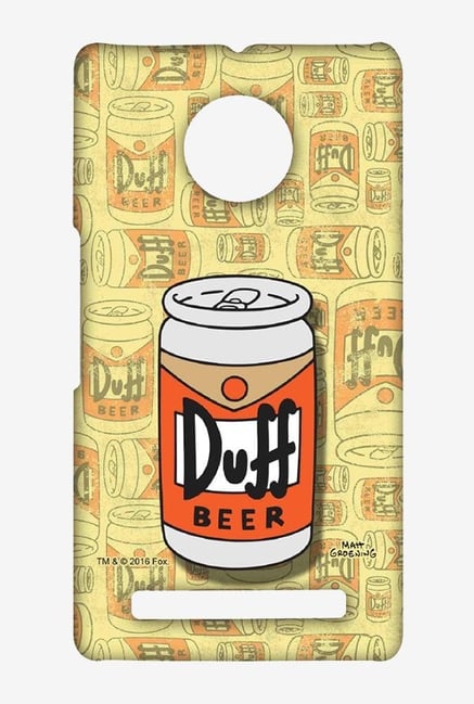 Simpsons Duff Beer Case for Yu Yuphoria Simpsons Duff Beer Case for Yu Yuphoria
