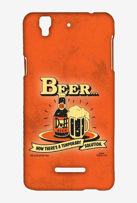 Simpsons Temporary Solution Case for Yu Yureka Simpsons Temporary Solution Case for Yu Yureka