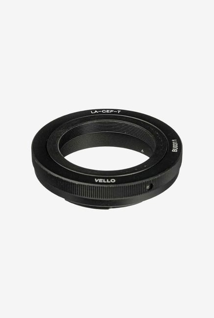 Vello LA-CEF-T T Mount Lens to Canon EOS Camera Adapter Vello LA-CEF-T T Mount Lens to Canon EOS Camera Adapter