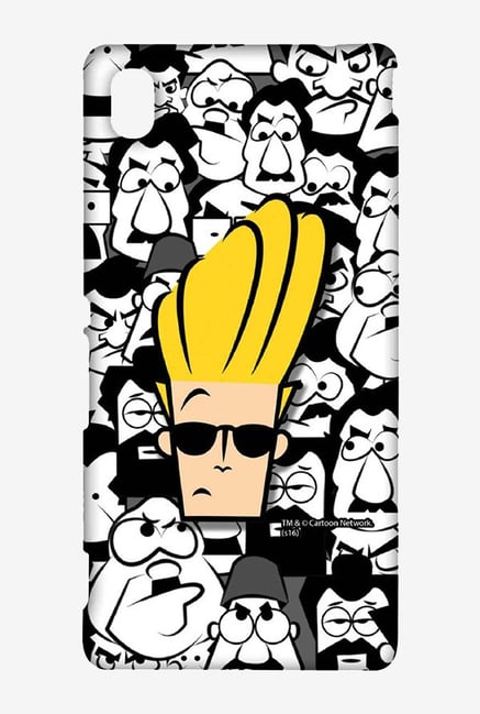 Johnny Bravo Doodle Case for Sony Xperia M4 Johnny Bravo Doodle Case for Sony Xperia M4