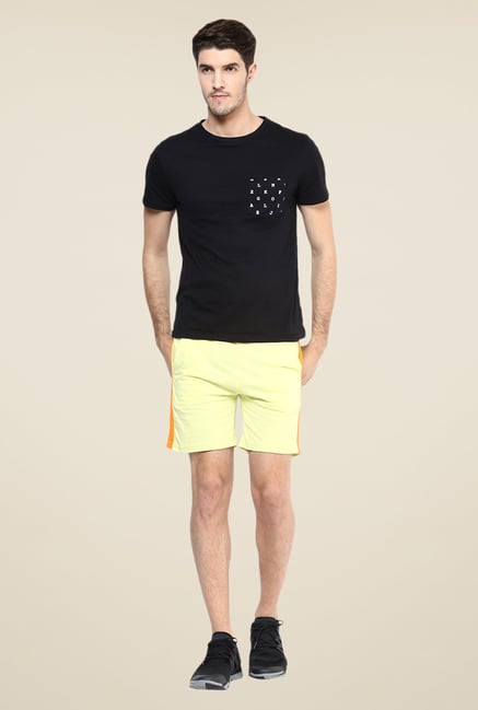 Yepme Yellow Ritter Shorts Yepme Yellow Ritter Shorts