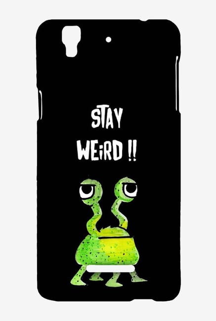 Kritzels Stay Weird Black Case for Yu Yureka Kritzels Stay Weird Black Case for Yu Yureka