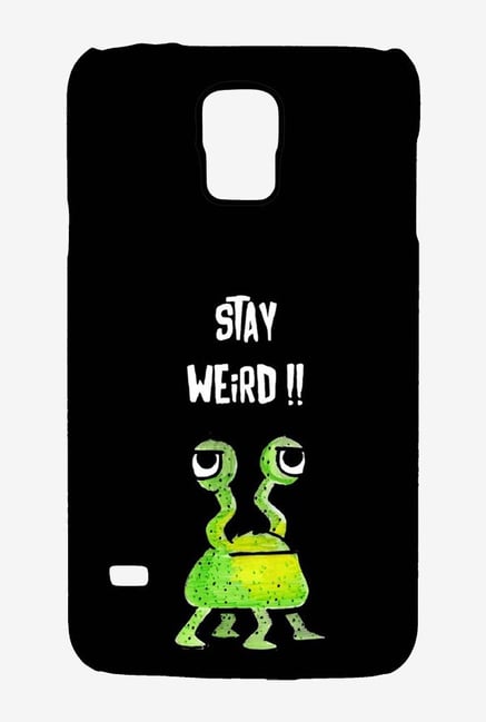 Kritzels Stay Weird Black Case for Samsung S5 Kritzels Stay Weird Black Case for Samsung S5