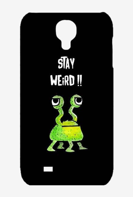 Kritzels Stay Weird Black Case for Samsung S4 Kritzels Stay Weird Black Case for Samsung S4