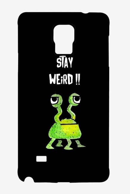 Kritzels Stay Weird Black Case for Samsung Note 4 Kritzels Stay Weird Black Case for Samsung Note 4