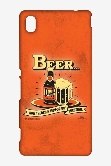 Simpsons Temporary Solution Case for Sony Xperia M4 Simpsons Temporary Solution Case for Sony Xperia M4