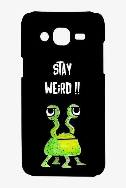 Kritzels Stay Weird Black Case for Samsung Grand Prime Kritzels Stay Weird Black Case for Samsung Grand Prime
