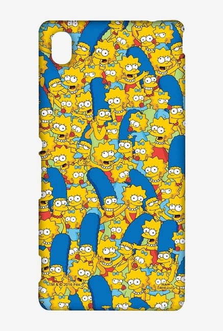 Simpsons Pattern Case for Sony Xperia M4 Simpsons Pattern Case for Sony Xperia M4
