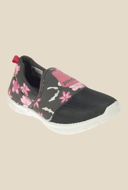 Khadim's Pro Pink & Black Casual Slip-Ons Khadim's Pro Pink & Black Casual Slip-Ons