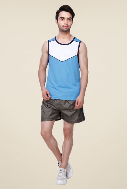 Yepme Olive Stevie Sports Shorts Yepme Olive Stevie Sports Shorts