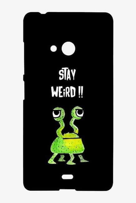 Kritzels Stay Weird Black Case for Microsoft Lumia 540 Kritzels Stay Weird Black Case for Microsoft Lumia 540