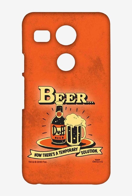 Simpsons Temporary Solution Case for LG Nexus 5X Simpsons Temporary Solution Case for LG Nexus 5X