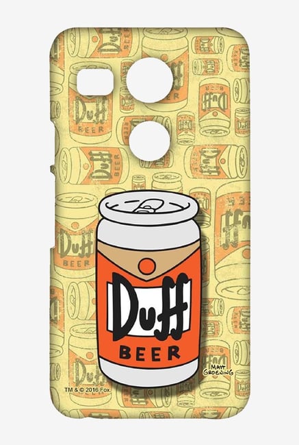 Simpsons Duff Beer Case for LG Nexus 5X Simpsons Duff Beer Case for LG Nexus 5X