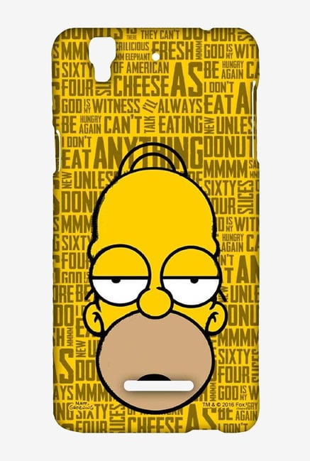Simpsons Homer Says Case for Yu Yureka Plus Simpsons Homer Says Case for Yu Yureka Plus