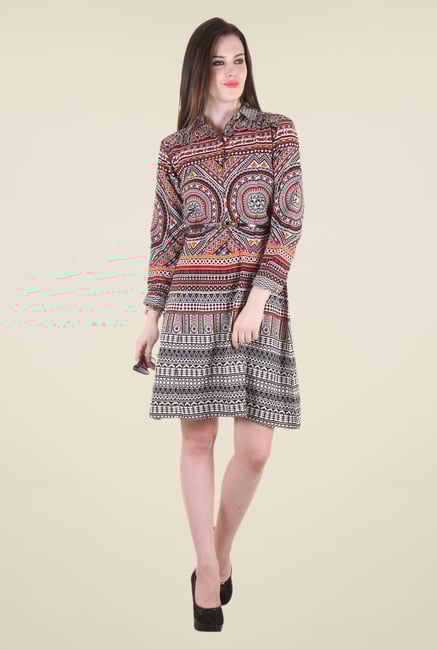 Hotberries Multicolor Printed Dress Hotberries Multicolor Printed Dress
