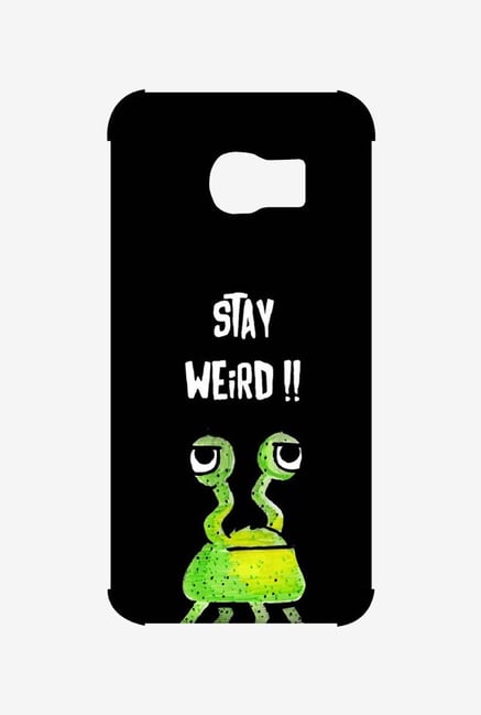 Kritzels Stay Weird Black Case for Samsung S6 Edge Kritzels Stay Weird Black Case for Samsung S6 Edge