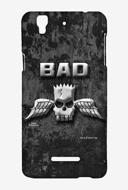 Simpsons Cracked Wall Bart Case for Yu Yureka Plus Simpsons Cracked Wall Bart Case for Yu Yureka Plus