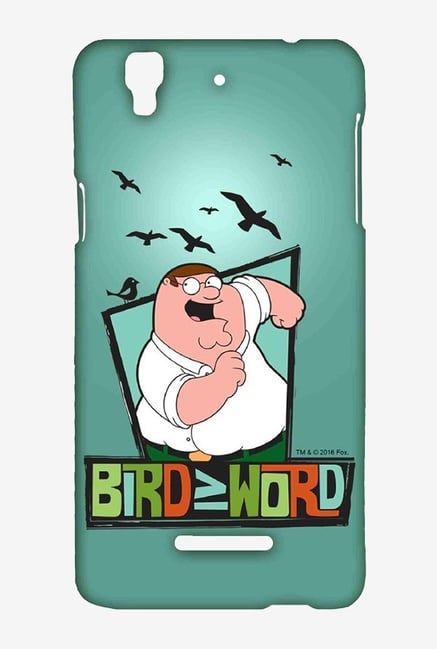 Family Guy Bird Word Case for Yu Yureka Plus Family Guy Bird Word Case for Yu Yureka Plus