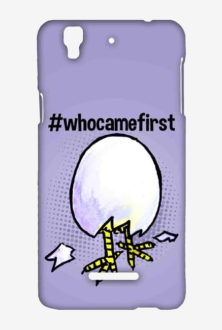 Kritzels Who Came First Case for Yu Yureka Kritzels Who Came First Case for Yu Yureka