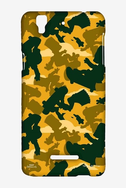 Simpsons Camo Bart Case for Yu Yureka Simpsons Camo Bart Case for Yu Yureka