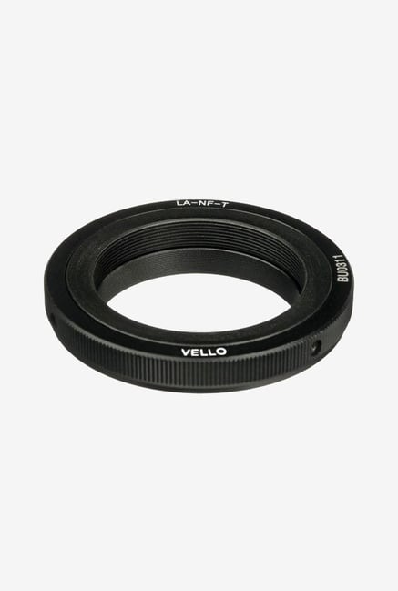 Vello LA-NF-T T Mount Lens to Nikon F Mount Camera Adapter Vello LA-NF-T T Mount Lens to Nikon F Mount Camera Adapter