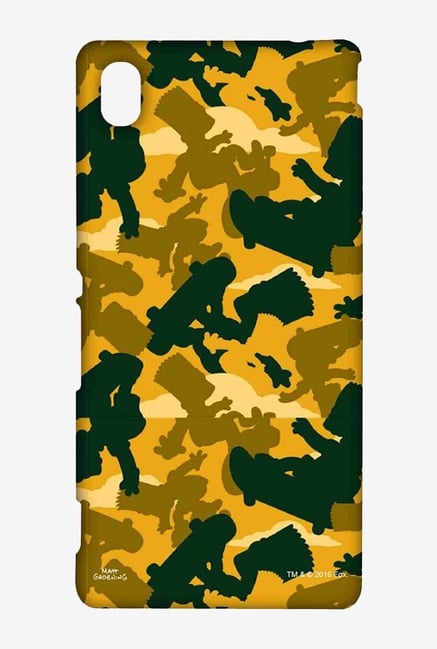 Simpsons Camo Bart Case for Sony Xperia M4 Simpsons Camo Bart Case for Sony Xperia M4