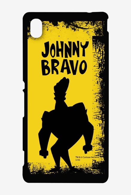 Johnny Bravo Yellow Grunge Case for Sony Xperia M4 Johnny Bravo Yellow Grunge Case for Sony Xperia M4