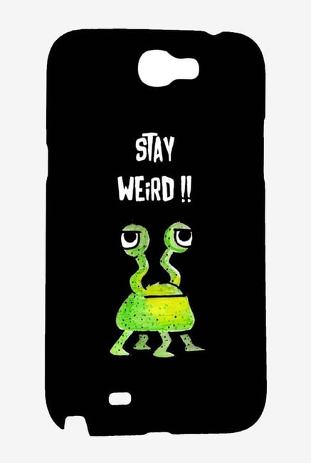 Kritzels Stay Weird Black Case for Samsung Note 2 Kritzels Stay Weird Black Case for Samsung Note 2