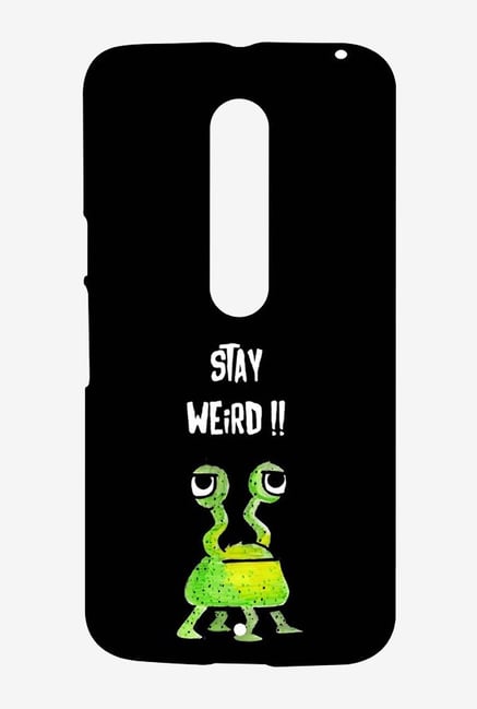 Kritzels Stay Weird Black Case for Moto X Style Kritzels Stay Weird Black Case for Moto X Style