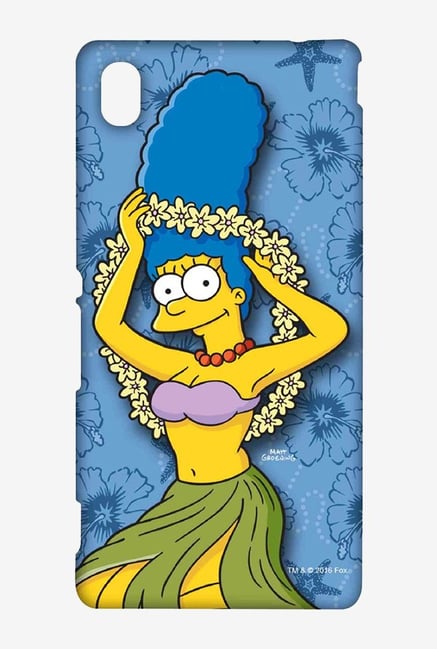 Simpsons Marge Hawaii Case for Sony Xperia M4 Simpsons Marge Hawaii Case for Sony Xperia M4