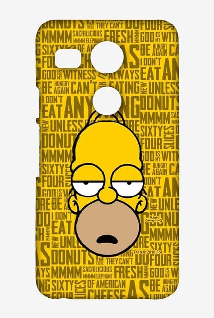 Simpsons Homer Says Case for LG Nexus 5X Simpsons Homer Says Case for LG Nexus 5X