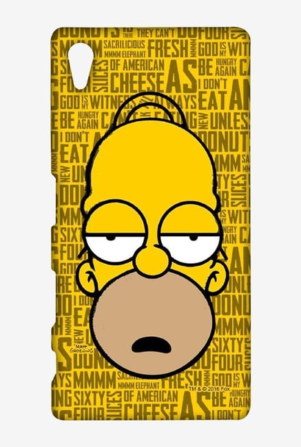 Simpsons Homer Says Case for Sony Xperia Z5 Simpsons Homer Says Case for Sony Xperia Z5