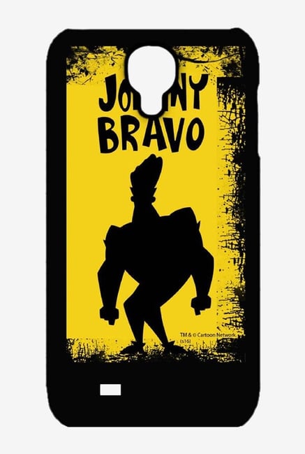 Johnny Bravo Yellow Grunge Case for Samsung S4 Johnny Bravo Yellow Grunge Case for Samsung S4
