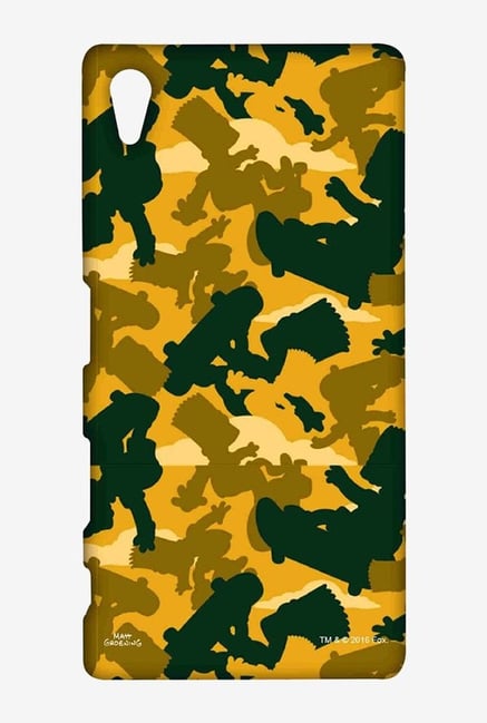 Simpsons Camo Bart Case for Sony Xperia Z5 Simpsons Camo Bart Case for Sony Xperia Z5
