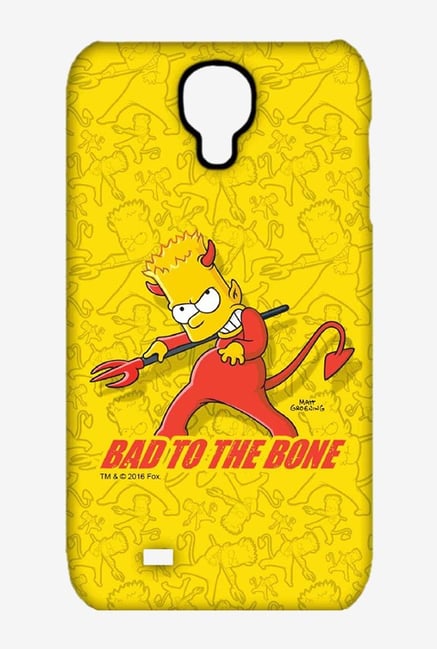 Simpsons Bad To The Bone Case for Samsung S4 Simpsons Bad To The Bone Case for Samsung S4