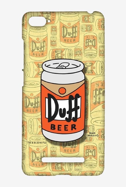 Simpsons Duff Beer Case for Xiaomi Mi4i Simpsons Duff Beer Case for Xiaomi Mi4i