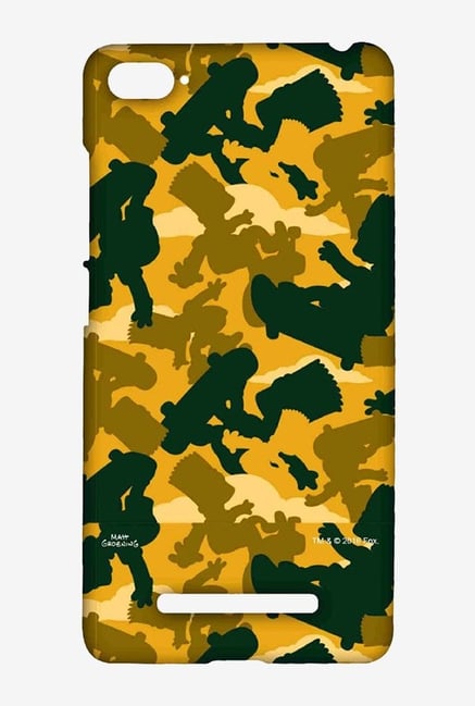 Simpsons Camo Bart Case for Xiaomi Mi4i Simpsons Camo Bart Case for Xiaomi Mi4i