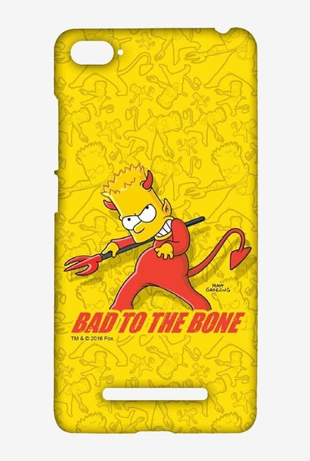 Simpsons Bad To The Bone Case for Xiaomi Mi4i Simpsons Bad To The Bone Case for Xiaomi Mi4i