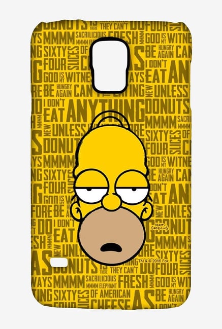 Simpsons Homer Says Case for Samsung S5 Simpsons Homer Says Case for Samsung S5